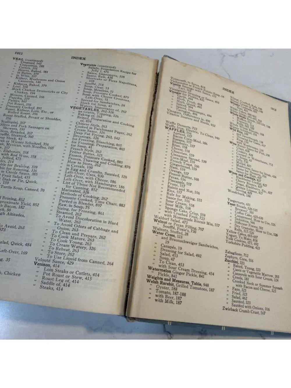 THE JOY OF COOKING Irma S Rombauer 1931 Edition 1953 Printing Blue Hardcover